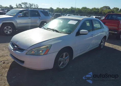 2003 Honda Accord 2.4 Ex z USA, uszkodzony, nr VIN 1HGCM56643A085807